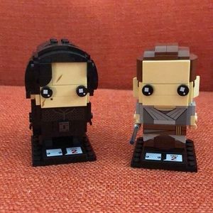 LEGO 41489 Brickheadz Star Wars Kylo Ren & Rey